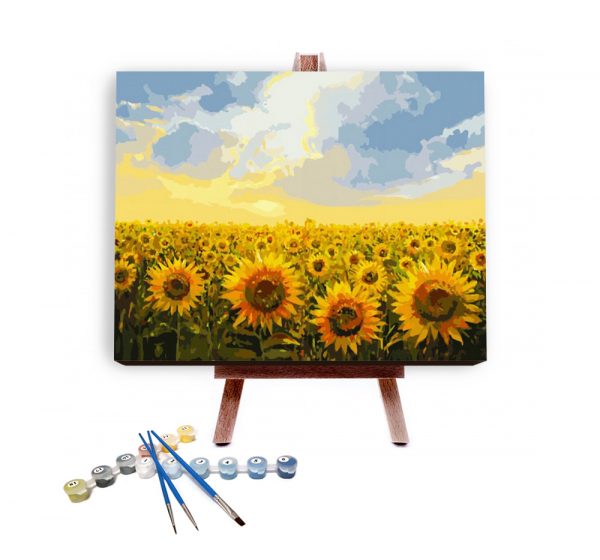 Beautiful sunflowers | 35easy Paint By Number