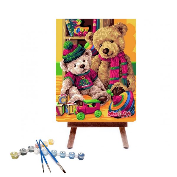 Teddy Bear | 35easy Paint By Number