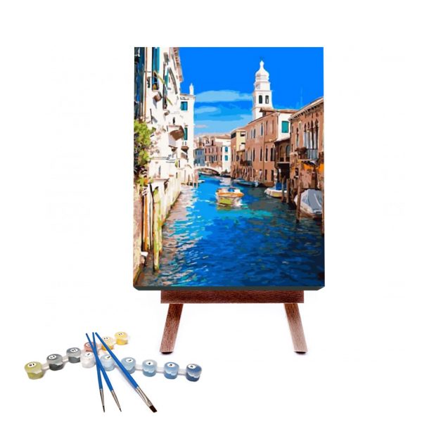 The Romantic City of Water, Venice | 35easy Paint By Number