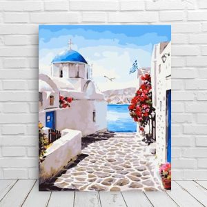 Summer time in Greece | 35easy Paint By Number
