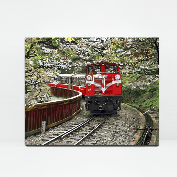 Taiwan Alishan Forest Railway | 35easy Paint By Number