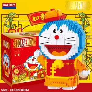 哆啦A夢系列 - 唐裝 Doraemon | Mini Building Blocks