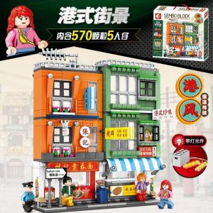 香港情懷系列 - 彌敦道 | Mini Building Blocks