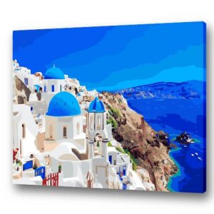 Gorgeous Small Towns in Aegean Islands | 35easy Paint By Number