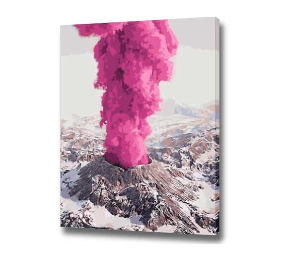 Volcano Scenery | 35easy Paint By Number