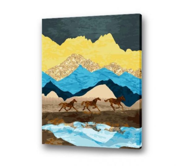 Modern Art - Chasing the Dream | 35easy Paint By Number