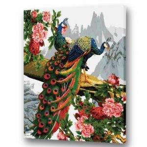 Beautiful Peacocks | 35easy Paint By Number