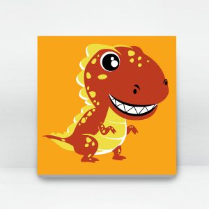 Cute Dinosaur | 35easy Paint By Number