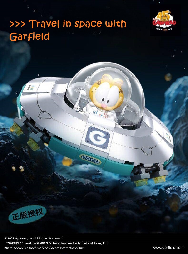 Garfield - Travel in Space