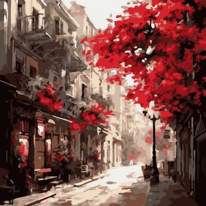 Romantic Long Alley