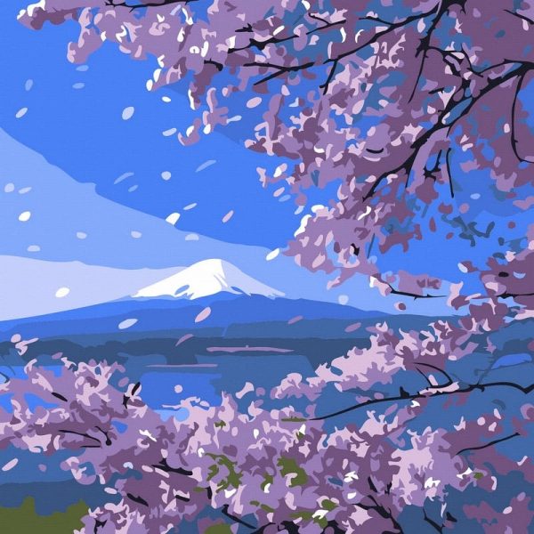 At the foot of Mount Fuji